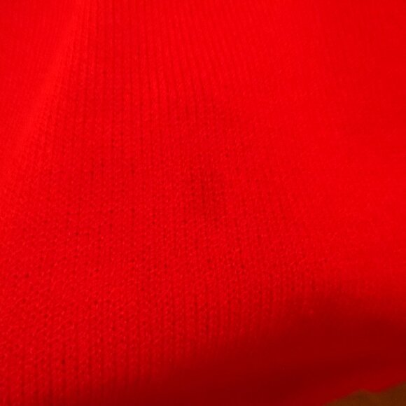 St. John Collection Red Knit Double Breasted Jacket & Skirt Suit SIze 8 - Picture 9 of 16